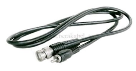 BNC-Stecker  auf  RCA-Stecker  1,2m