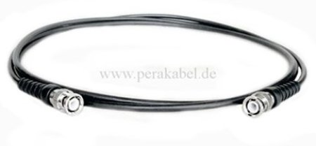 BNC-Stecker metall auf BNC-Stecker metall ( Kabel 50 Ohm )