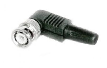 Patchkabel - BNC-Stecker gewinkelt auf BNC-Stecker gewinkelt ( Koaxialkabel 75 Ohm )