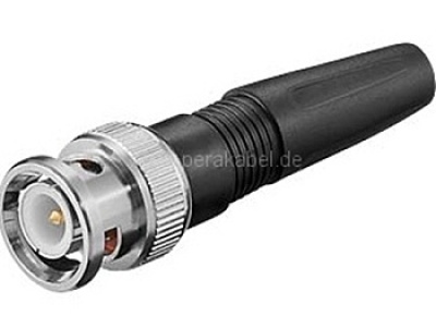 BNC-Stecker auf BNC-Stecker ( Koaxialkabel 50 Ohm )