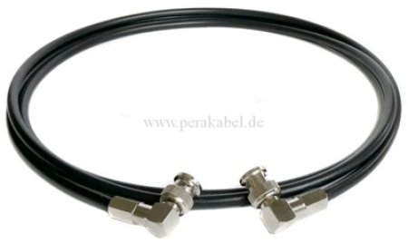 Koaxialkabel SC-Focusline MS/SC-Vector (RCB) - BNC-Stecker gewinkelt 90°