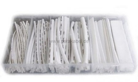 Box - Schrumpfschlauch - weiß