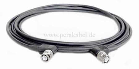 Koaxialkabel 75 Ohm BNC-Stecker gewinkelt auf BNC-Stecker gewinkelt