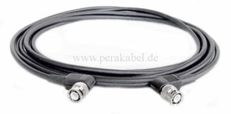 BNC-Stecker gewinkelt auf BNC-Stecker gewinkelt ( Koaxialkabel 50 Ohm )