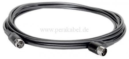 DIN-Stecker 3pol auf DIN-Stecker 3pol gewinkelt ( DAP MC-205 )