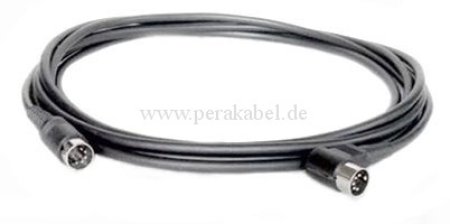 DIN-Stecker 5polig auf DIN-Stecker 5polig gewinkelt