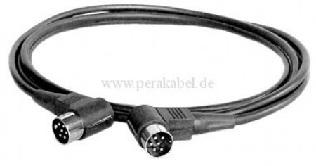 DIN-Kabel LK1-DIN-Stecker 6 polig gewinkelt ( alle Pins belegt )