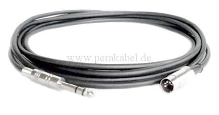 DIN-Stecker auf Klinkenstecker 6,3mm stereo (3anTip;5anRing;2 an Masse)