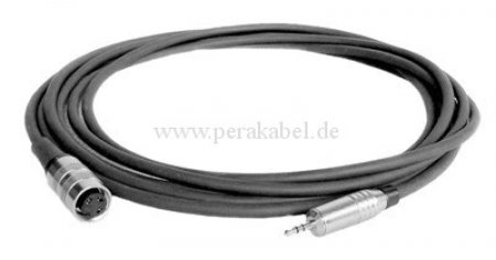 Klinkenstecker 3,5mm stereo auf DIN-Buchse 3polig mit Schraubverschluss ( DAP MC-216 ) Klinkenstecker 3,5mm stereo auf DIN-Buchse 3polig mit Schraubverschluss ( DAP MC-216 )