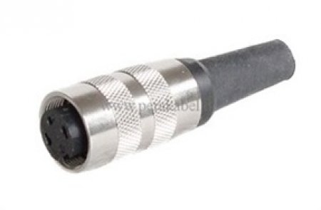 XLR-Stecker auf DIN-Buchse 3polig mit Schraubverschluss ( DAP MC-216 )
