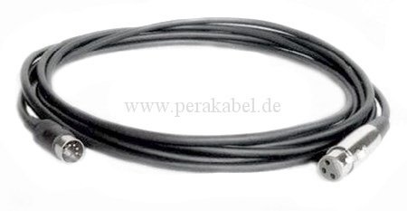 XLR-Buchse auf DIN-Stecker 5polig ( DIN/Pin 1 an 2 ;  DIN/Pin 3 an 3 ; DIN/Pin 2 an 1-Masse )