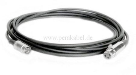 XLR-Buchse auf DIN-Stecker 5polig ( Neutrik NYS 322G ) ( DIN / Pin 1 an 2 ;  DIN / Pin 3 an 3 ; DIN / Pin 2 an 1-Masse