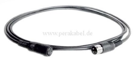 DIN-Kabel Verlängerung DAP MC-205 Stecker/Buchse 3polig