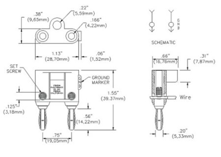 Doppel-Bananenstecker 4mm auf 2x Krokodilklemmen