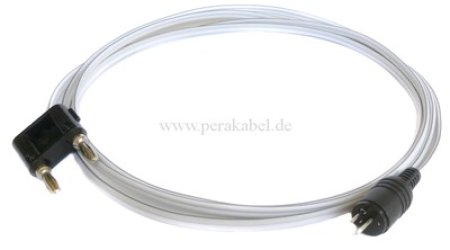 Doppel-Bananenstecker auf Lautsprecherstecker -HiFi Lautsprecherkabel (2x0,75qmm)