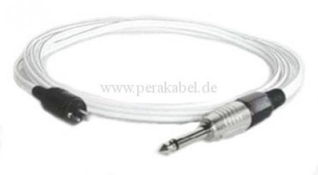 Klinkenstecker 6,3mm auf  Lautsprecherstecker
