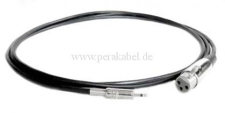 Mikrofonkabel Miniklinkenstecker 2,5mm mono auf XLR-Buchse