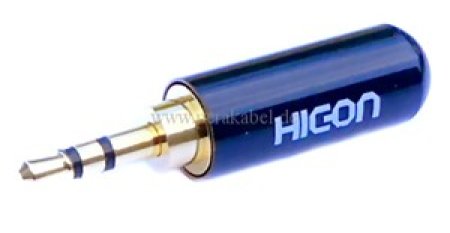 Klinkenstecker 6,3mm stereo auf 2x Klinkenstecker 2,5mm stereo-Hicon (8x4/2x 0,22qmm)