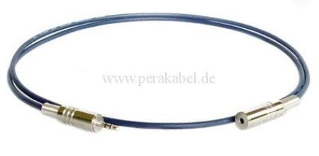 Klinkenstecker 2,5mm Stereo auf Klinkenbuchse 2,5mm Stereo ( DAP MK-SPIN )