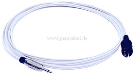 Klinkenstecker 3,5mm mono auf Lautsprecherstecker -HiFi Lautsprecherkabel