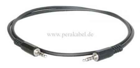 Klinkenstecker 3,5mm 4pol auf Klinkenstecker 3,5mm 3pol