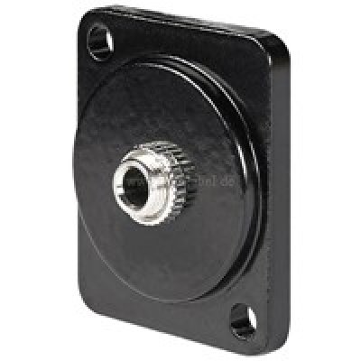 Klinkeneinbaubuchse 3,5mm stereo ( für Chassismontage )