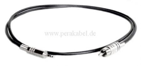 Miniklinkenstecker 3,5mm stereo auf RCA-Stecker