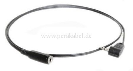 Miniklinkenstecker 3,5mm stereo plastik gewinkelt auf Miniklinkenbuchse 3,5mm stereo plastik