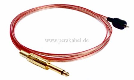 Lautsprecherkabel (HiFi-2x0,5qmm) Klinke 6,3mm mono auf Lautsprecherstecker