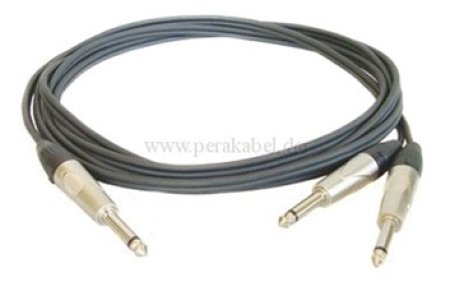 Y-Kabel ( 8x4 / 2x 0,22qmm ) - Klinken ( DAP X-type )