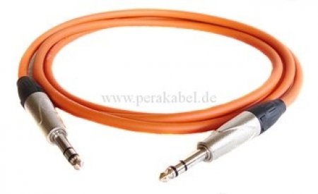 Stereoklinkenstecker 6,3mm auf Stereoklinkenstecker 6,3mm