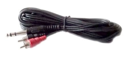 Stereoklinkenstecker auf 2x RCA-Stecker (standard)