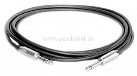 Adapterkabel Klinkenstecker 6,3mm stereo D auf Klinkenstecker 6,3mm mono D (DAP MC-216)