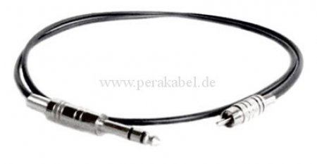 Klinkenstecker mono auf RCA-Stecker