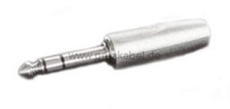 Stereoklinkenstecker 6,3mm auf 2 x XLR-Stecker - Kabel 8x4 / 2x 0,22qmm