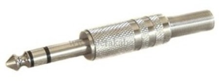 Klinkenstecker 6,3mm stereo auf XLR f Klinkenstecker 6,3mm stereo auf XLR f