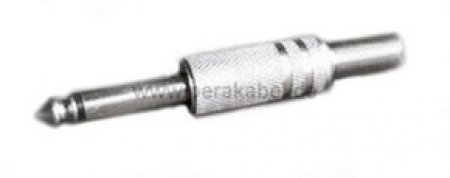 Patchkabel Klinkenstecker 6,3mm 2pol auf XLR-Stecker 3pol