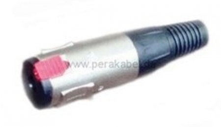 XLR-Stecker auf Klinkenbuchse 6,3mm mit Verriegelung (Lautsprecherkabel 2 x 1,5)