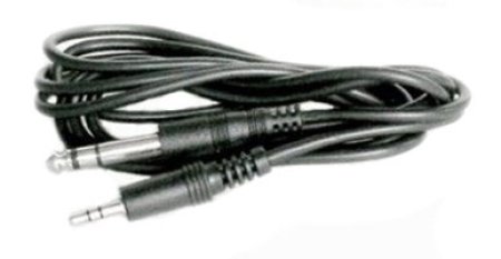 Klinkenstecker 6,3mm stereo auf Miniklinkenstecker 3,5mm stereo (standard) 2m