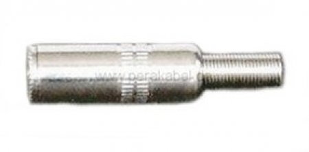 Mini XLR-Stecker ( Pin 2+1 belegt ) auf Miniklinkenbuchse 3,5mm mono