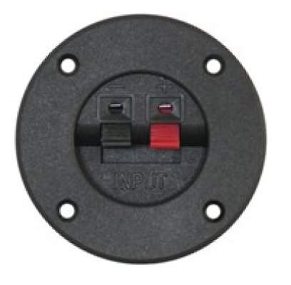 Lautsprecher-Anschluss-Terminal Rund