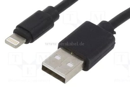 Lightning-Stecker auf USB-A Stecker  1m