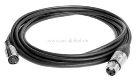 Midi-Adapterkabel-DIN-Buchse auf XLR-Buchse