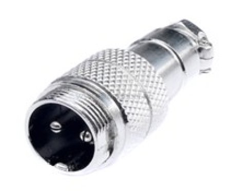 Mikrofonstecker  2 polig
