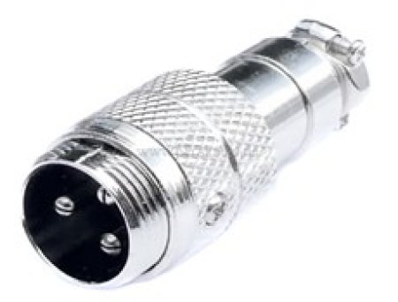 Mikrofonstecker 3pol auf Mikrofonbuchse 3pol