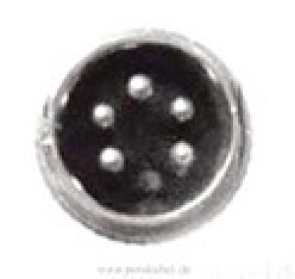 Mikrofonstecker  5 polig