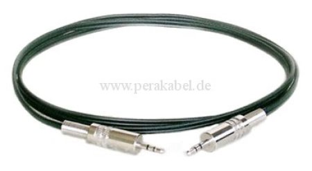 Miniklinkenstecker 2,5mm Stereo metall auf Miniklinkenstecker 2,5mm Stereo metall
