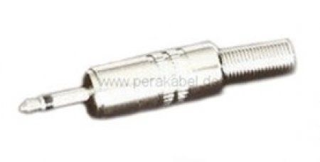 Miniklinkenstecker 2,5mm mono auf XLR-Buchse