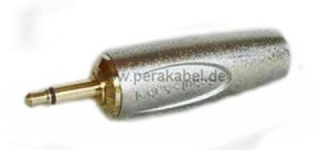 Miniklinkenstecker 3,5mm mono S auf XLR-Stecker S