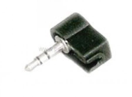 Klinkenstecker 3,5mm stereo (3pol) gewinkelt plastik (standard)